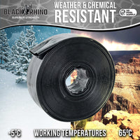 Pool Backwash Hose 2 Inch Diameter x 25 Feet - Discharge Hose for Pump, Sand Filter & Sump Pump Hoses - Burst Resistant Lay Flat Drainage Hoses for Inground & Above Ground Pools