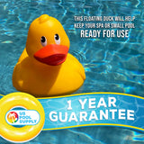 Duck Floating Spa, Hot Tub & Small Pool Chlorine and Bromine Dispenser - Holds 1" Tablets, 6 Flow Level Control Settings