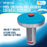 U.S. Pool Supply® Floating Spa, Hot Tub & Small Pool Chlorine and Bromine Chemical Dispenser - Holds 1" Tablets, 6 Flow Level Control Settings