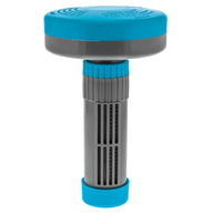 Floating Spa, Hot Tub & Small Pool Chlorine and Bromine Chemical Dispenser - Holds 1" Tablets, 13 Flow Level Control Settings