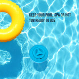 Deluxe Pool Chlorine Floater Dispenser - 3" Tablets, 7" Diameter - Inground & Above Ground Swimming Pools, Large Floating Chlorinator