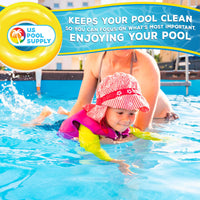 U.S. Pool Supply 3.0 lbs Pool Filter Balls - Fiber Filter Media for Swimming Pool Sand Filters (Equals 100 lbs Pool Filter Sand) - Higher Filtration