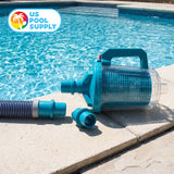 Pool 1.5" Swivel Connector Adapter, Pack of 3 - Connects to Suction Pool Vacuum Cleaner Hose and Leaf Canisters - Prevents Vacuum Hoses from Kinking and Twisting, Inground Fitting