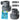 Pool Hose Adapter B Conversion 1.25" to 1.5" Hose Connector with Clamps, Pack of 2 - Above Ground Replacement Compatible with Intex Pool Filter Pumps, Sand Filters, Saltwater Systems