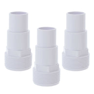 Replacement Universal Combo Hose Adapter, 1-1/4" or 1-1/2", 3 Pack - Fits Above-Ground Pool Pump, Filter, Skimmer - Compatible with Hayward SPX1091Z7 or SPX1091Z4, Chlorine Feeders