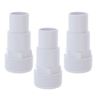 Replacement Universal Combo Hose Adapter, 1-1/4" or 1-1/2", 3 Pack - Fits Above-Ground Pool Pump, Filter, Skimmer - Compatible with Hayward SPX1091Z7 or SPX1091Z4, Chlorine Feeders