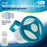 U.S. Pool Supply® Professional In-line Pool Leaf Canister with Plastic Mesh Filter Basket - Fits 1-1/2” Swimming Pool Cleaner Vacuum Hose Sections - Skim Leaves
