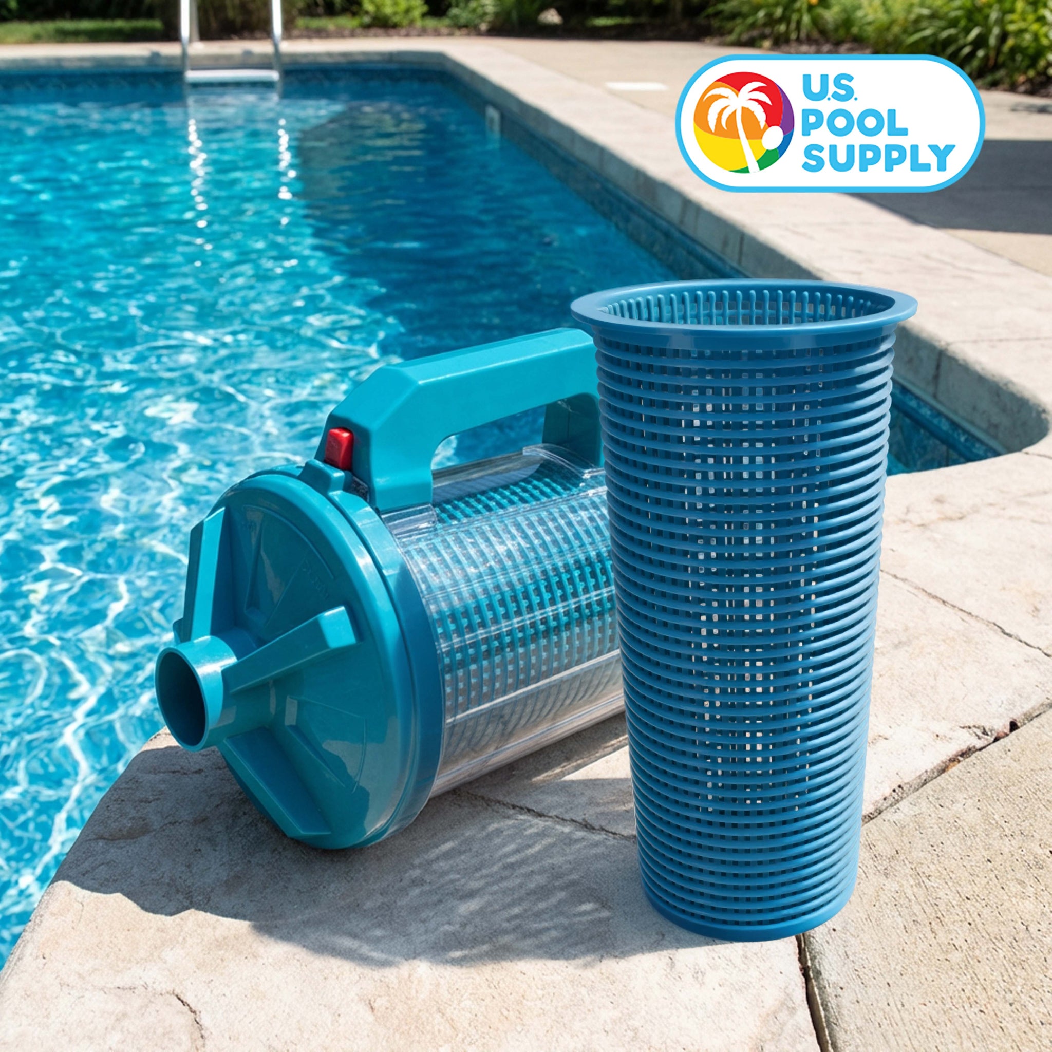 Pool Leaf Canister Replacement XL Filter Basket Part Only - Fits USP LC-611 XL Heavy Duty Inline 3-in-1 Filtration Pool Leaf Catcher