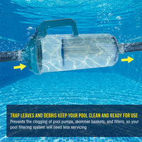 Pool Leaf Canister Replacement XL Micro-Fine Cartridge Filter Holder Part Only, Pack of 2 - Fits USP LC-611 XL Heavy Duty Inline 3-in-1 Filtration Pool Leaf Catcher - Filter Rod