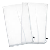 Fine Mesh Filter Bags for Leaf Vacuum Pool Cleaners, 2 Pack - 12" x 20" Replacement Net Bags, Universal Fit, Leaf Terminator, Eater