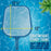 U.S. Pool Supply® 12" Swimming Pool Leaf Skimmer Net - Fine Mesh Netting, Clean Pool, Spa, Hot Tub, Pond - Cleanout Leaves Fast, Debris Pickup Removal