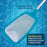 U.S. Pool Supply Professional Spa, Hot Tub, Pool Hand Leaf Skimmer Net, 17" Aluminum Pole - Ultra Fine Mesh Netting, Clean Fine Debris, Pond, Kid Pool