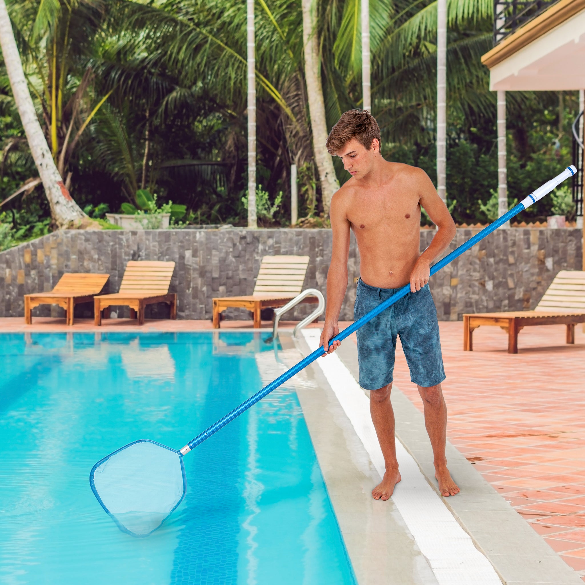Heavy Duty Aluminum Leaf Skimmer