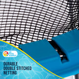 Professional Heavy Duty 14" Swimming Pool Leaf Skimmer Net with Strong Reinforced Aluminum Frame Handle - Commercial Grade
