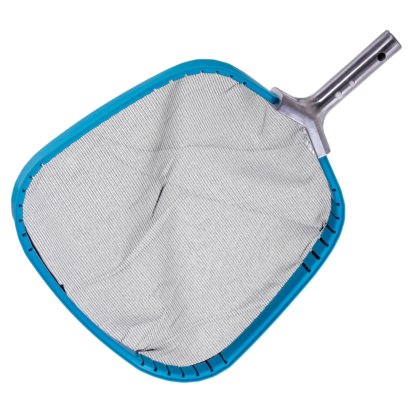 Professional Heavy Duty 14" Swimming Pool Leaf Skimmer Net with Strong Reinforced Aluminum Frame Handle - Commercial Grade