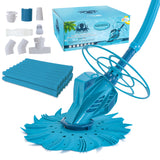 Octopus Professional Automatic Pool Vacuum Cleaner & Hose Set - Powerful Suction, Removes Swimming Pool Debris, Cleans Floors, Walls
