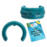 Universal Automatic Pool Cleaner Vacuum Hose Weight, Blue, 2 Pack - Universally Fits Most Swimming Pool Vacuum Hoses - Compatible with Octopus Series, Baracuda, Kreepy Krauly