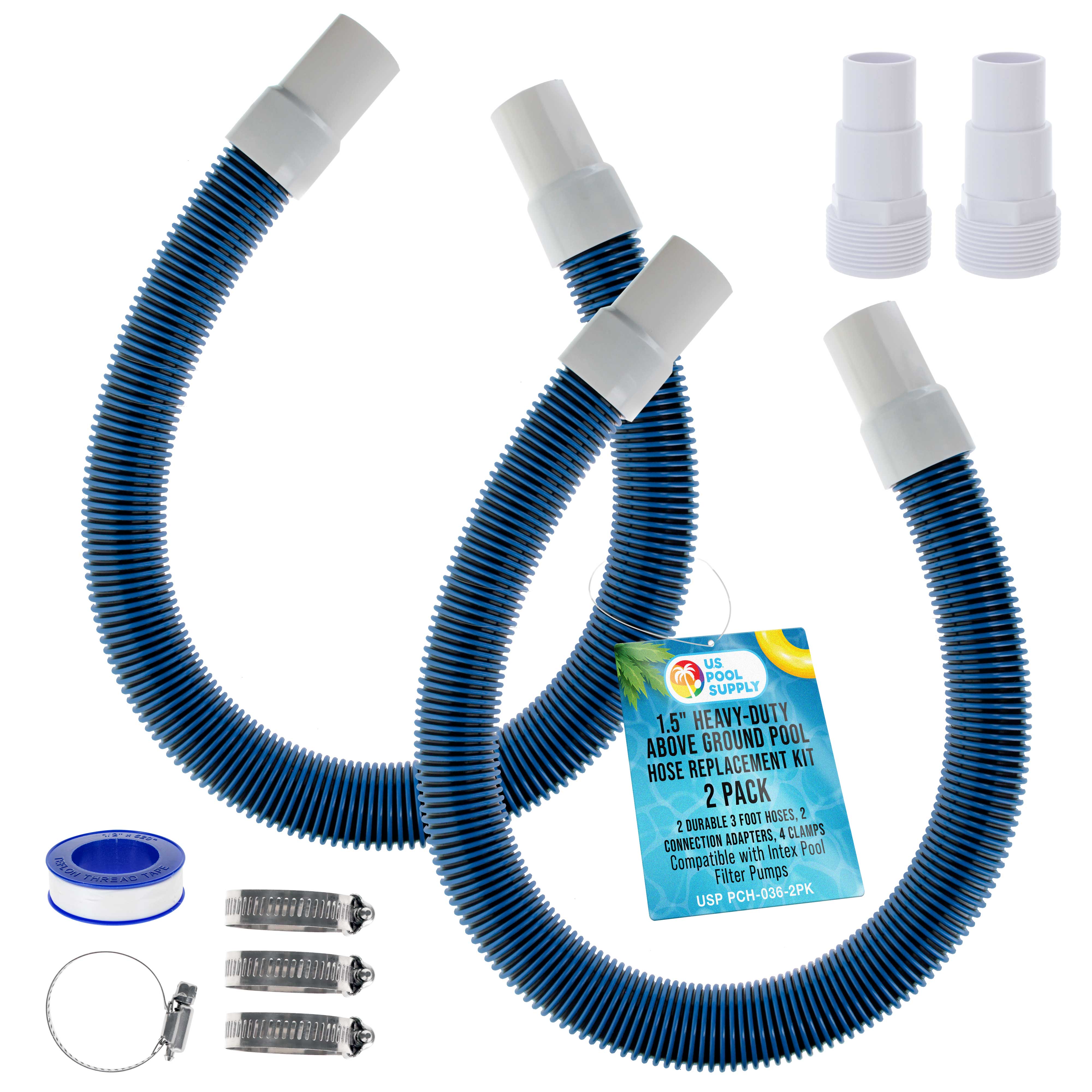 U.S. Pool Supply Pool Hose Replacement Kit - Thumbnail 3