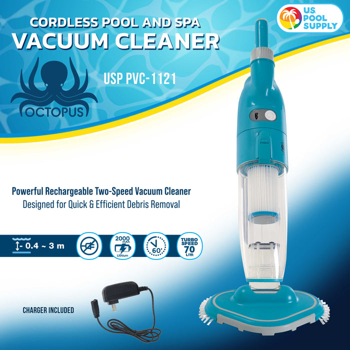 Octopus Cordless Pool and Spa Vacuum Cleaner
