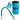 6-Foot Pool Handrail Cover with Safety Grip Sleeve and Zipper - Teal Blue Neoprene Slip Resistant Hand Rail Grip - Anti-Slip Comfort