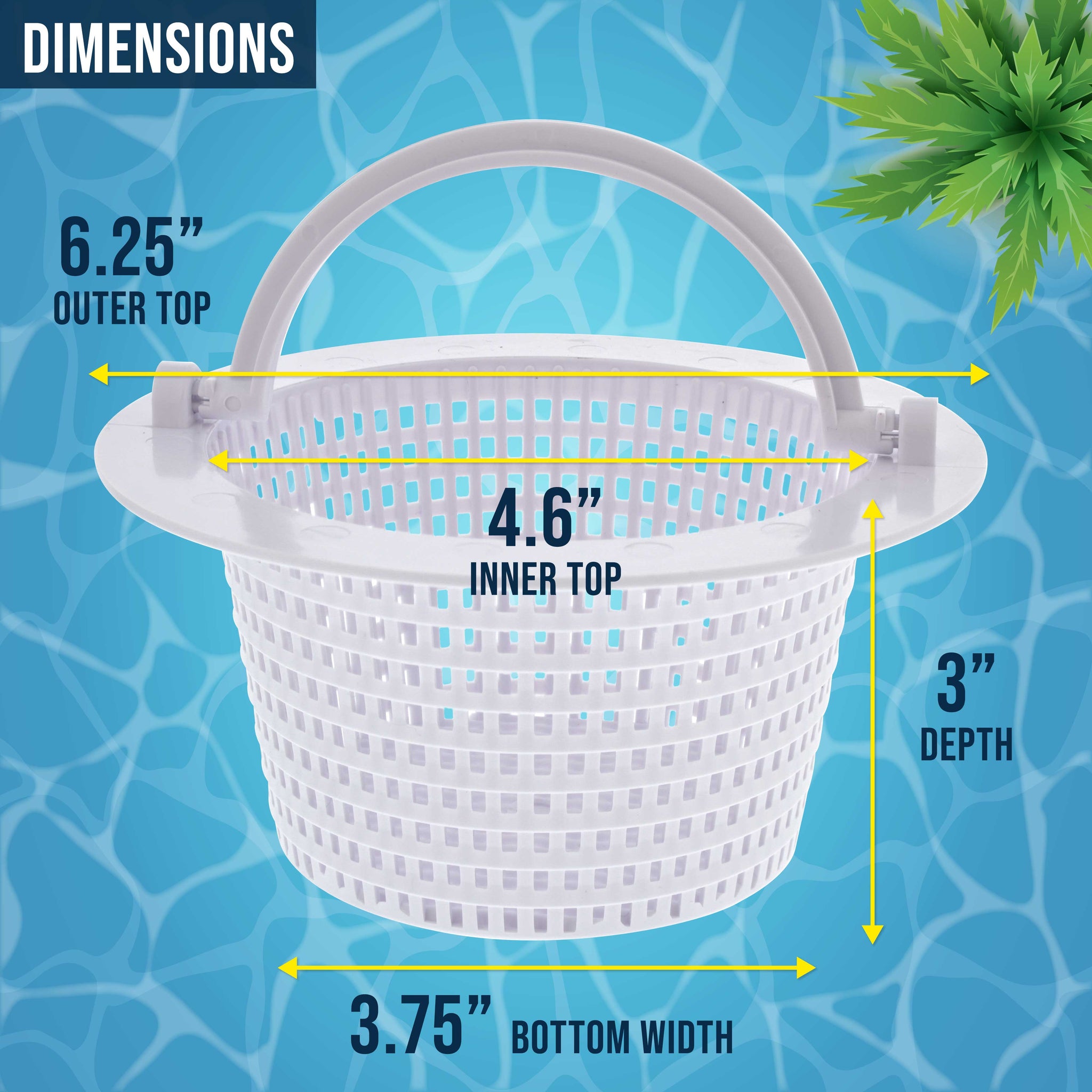 Skimmer basket,pack of 2-Units