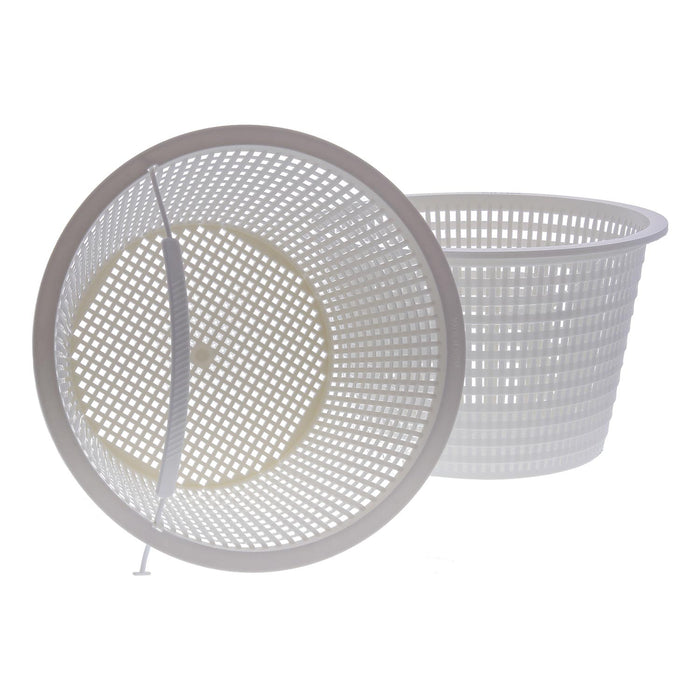 U.S. Pool Supply® Swimming Pool Plastic Skimmer Replacement Basket (Set of 2) - Skim Remove Leaves, Bugs and Debris - 8" Top, 5.5" Bottom, 5" Deep - Not Weighted