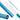 Professional 10-Foot Blue Anodized Aluminum Telescopic Swimming Pool Pole, Adjustable 3 Piece Expandable Step-Up, Attach Skimmer Nets