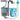 Above Ground Pool Skimmer, Wall Mount Surface Skimmer - Automatically Skims Floating Leaves Debris - Extra-Large Collection Basket